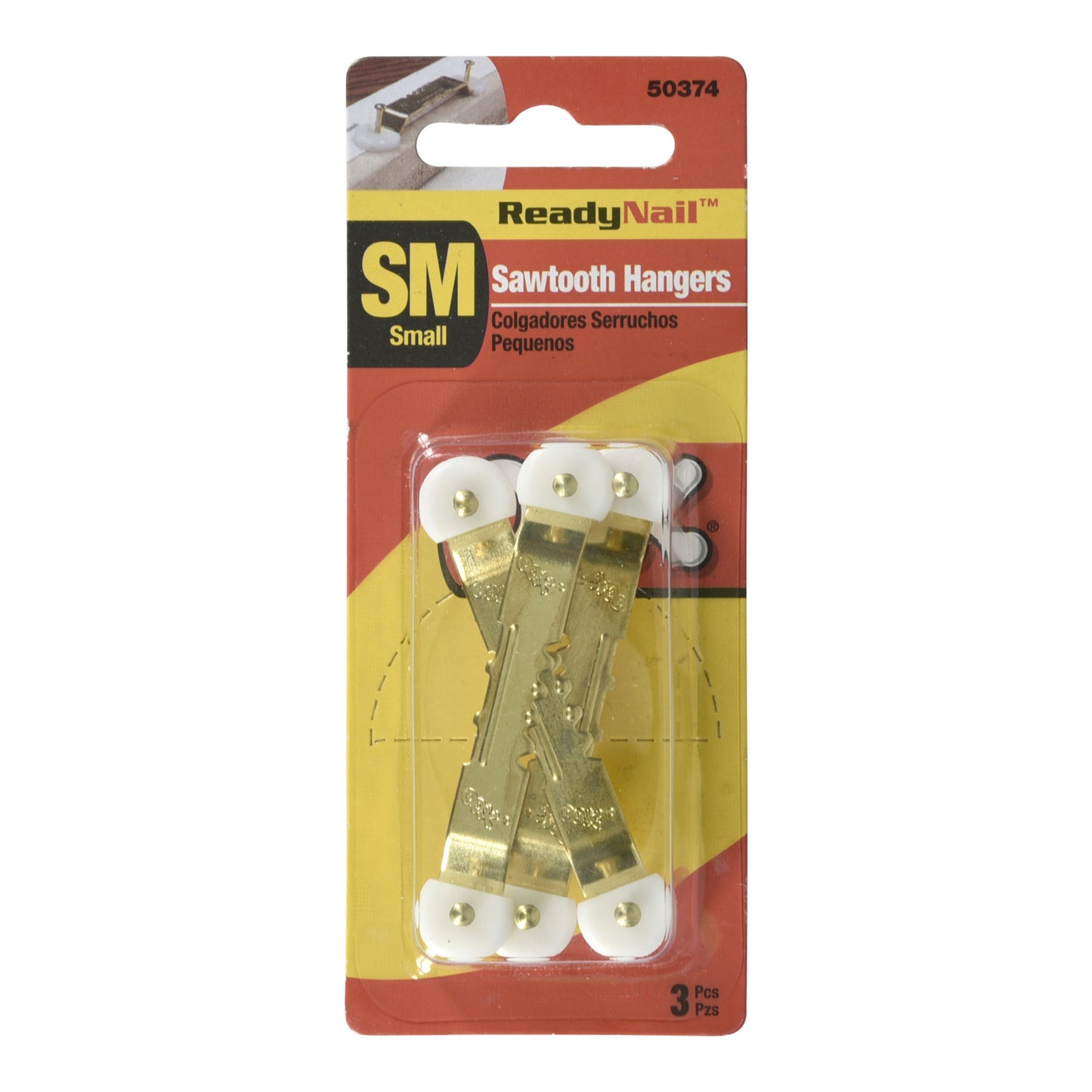 Ook ReadyNail Small Saw Tooth Hangers Pack of 3