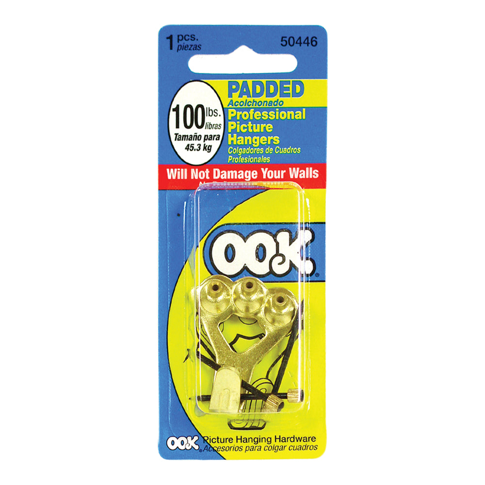 Ook Padded Classic Professional Picture Hangers 100lb Pack of 1