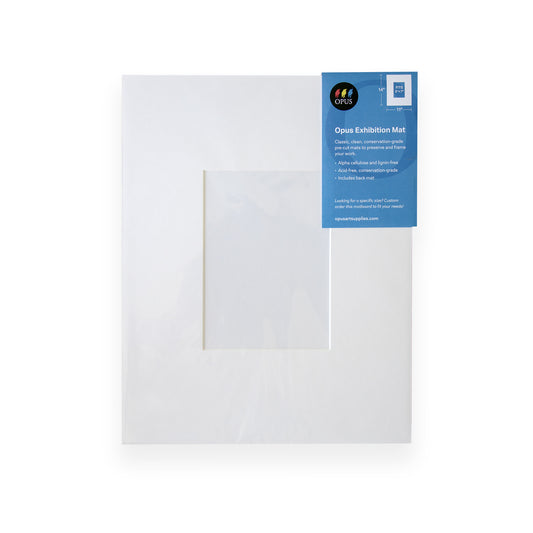 Opus Exhibition Conservation Mat - 11 x 14" Exterior