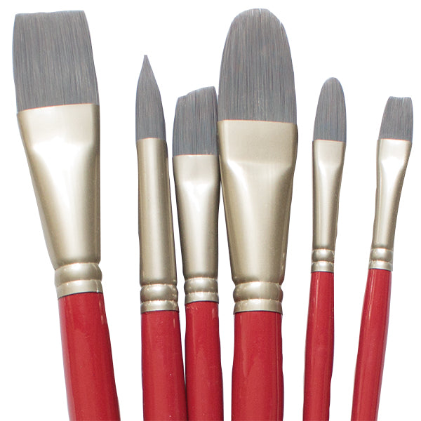 Opus Denman Acrylic Brushes - Long Handle
