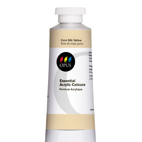 Opus Essential Heavy Body Acrylics - White or Yellow