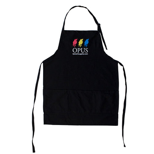 Opus Artist Apron - Black with Opus Logo - One Size