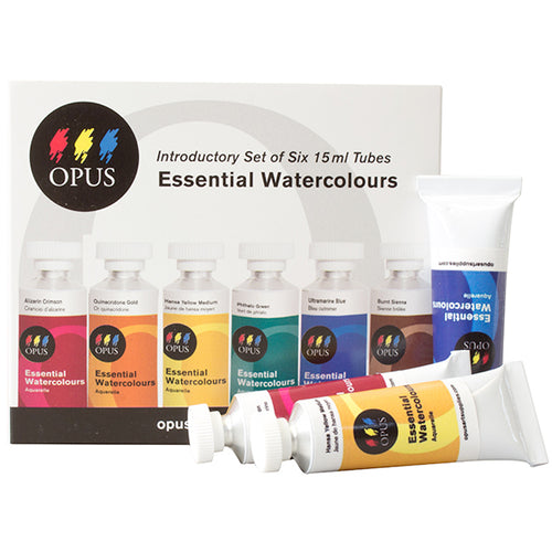 Opus Essential Watercolours Introductory Set of 6