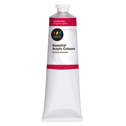Opus Essential Heavy Body Acrylics - Orange or Red or Purple
