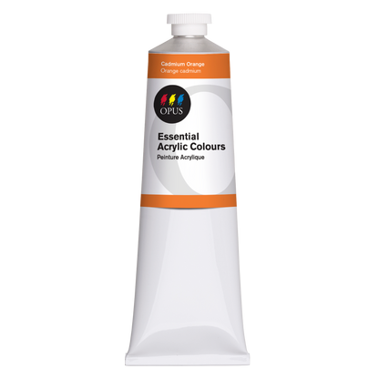 Opus Essential Heavy Body Acrylics - Orange or Red or Purple