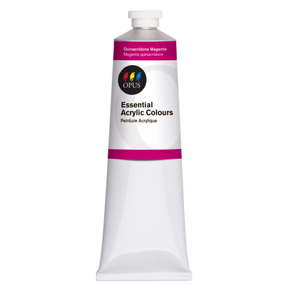 Opus Essential Heavy Body Acrylics - Orange or Red or Purple