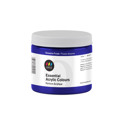 Opus Essential Heavy Body Acrylics - Orange or Red or Purple