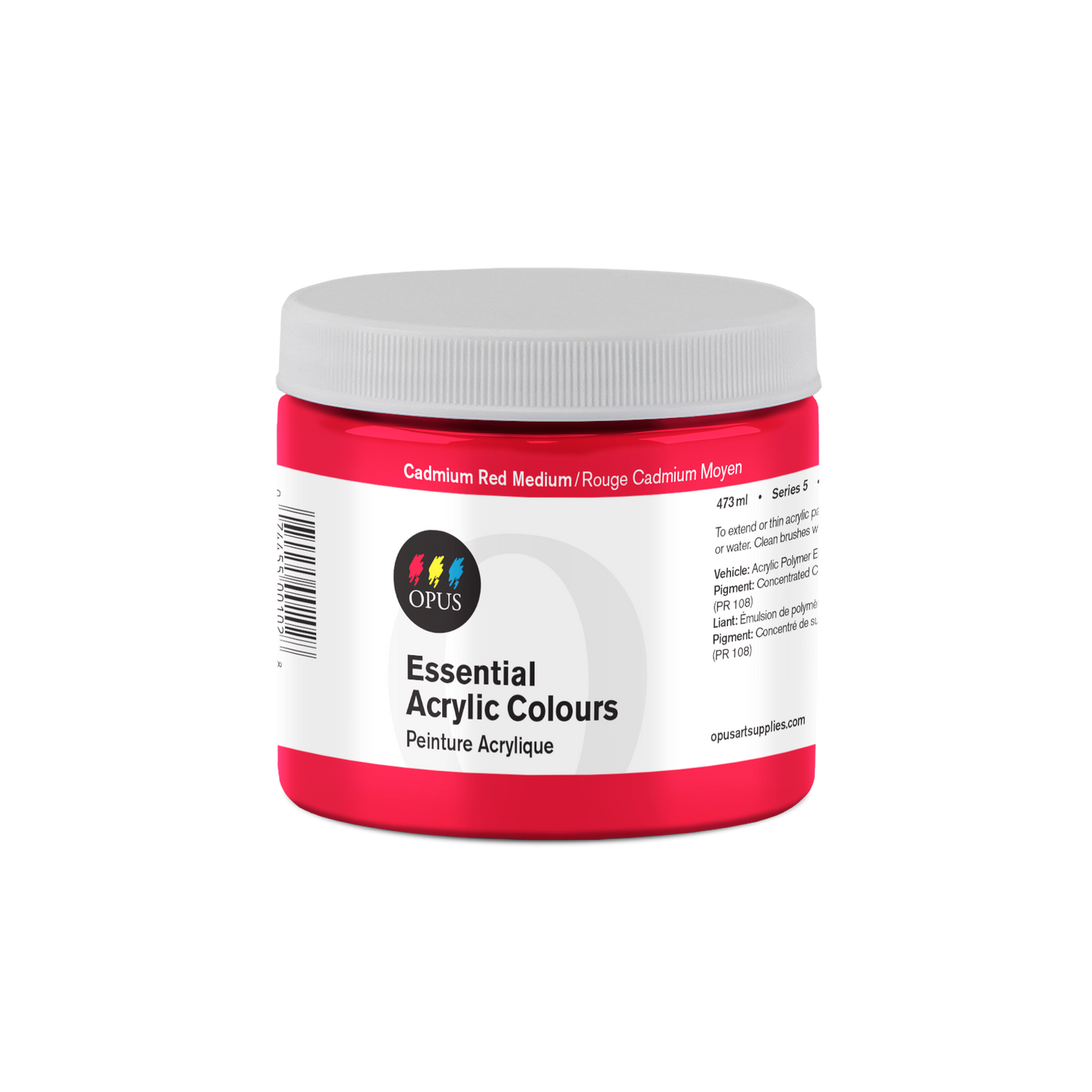 Opus Essential Heavy Body Acrylics - Orange or Red or Purple
