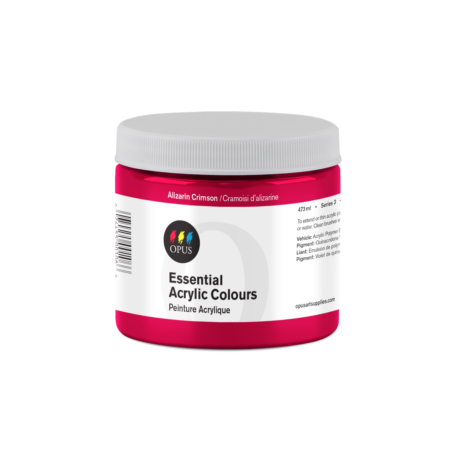Opus Essential Heavy Body Acrylics - Orange or Red or Purple