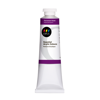 Opus Essential Heavy Body Acrylics - Orange or Red or Purple