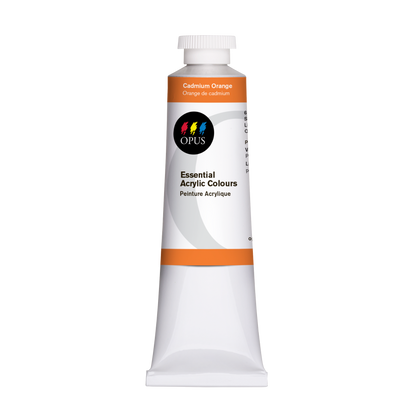 Opus Essential Heavy Body Acrylics - Orange or Red or Purple