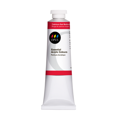 Opus Essential Heavy Body Acrylics - Orange or Red or Purple