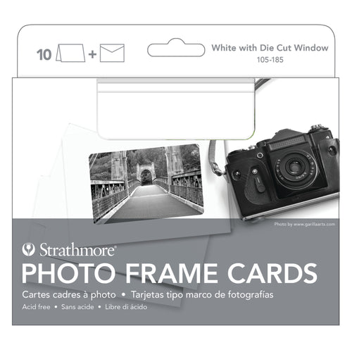 Strathmore Photo Frame Cards - White