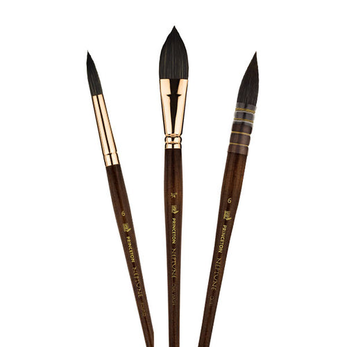 Princeton Series 7050 Kolinsky Sable Brushes - Artist & Craftsman Supply