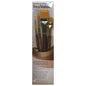 Princeton RealValue Brush Set of 4 - Brown Label Synthetic Golden Taklon; Rnd 4, 8, Wash 1/2, 1