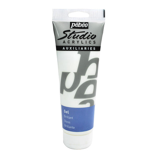 Pébéo Studio Acrylics Gel Medium Gloss - 250ml - Clearance