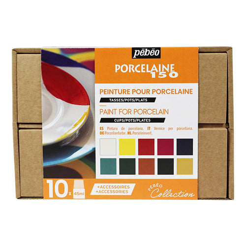 Pébéo Porcelaine 150 Collection - 10X45ML - Clearance