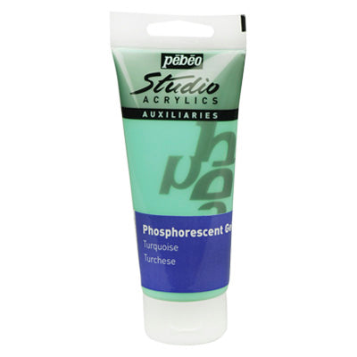 Pebeo Phosphorescent Gel Turquoise - 100ml