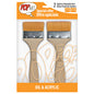 Pebeo Spalter Brush Sets - Orange Polyamide Set of 2