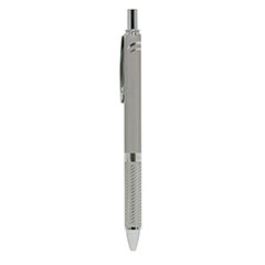 Pentel EnerGel Alloy RT Gel Pen Silver 0.7mm