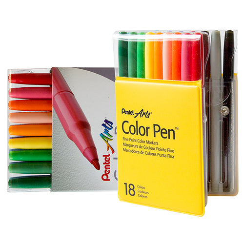 Pentel Color Pen Set of 18