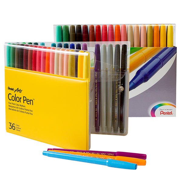 Pentel Color Pen Set of 36 – Opus Art Supplies