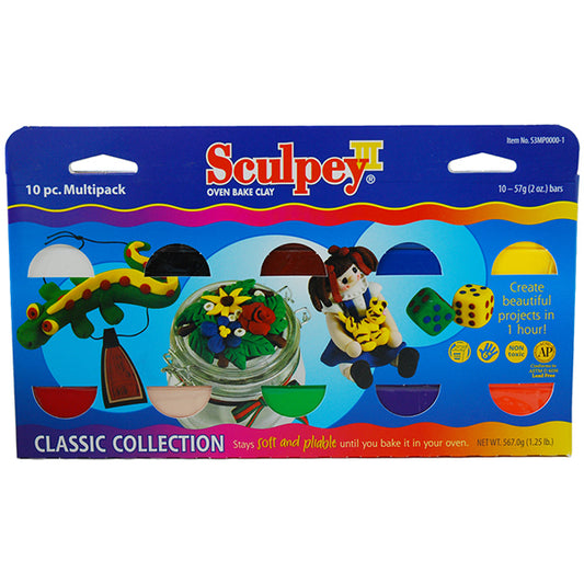Sculpey III Oven Bake Clay Set Classic