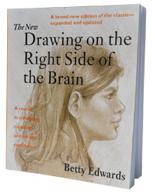 Drawing on the Right Side of the Brain by Betty Edwards - will not be reordered