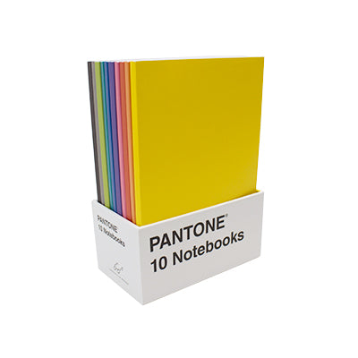 Pantone Notebooks Assorted Set of 10