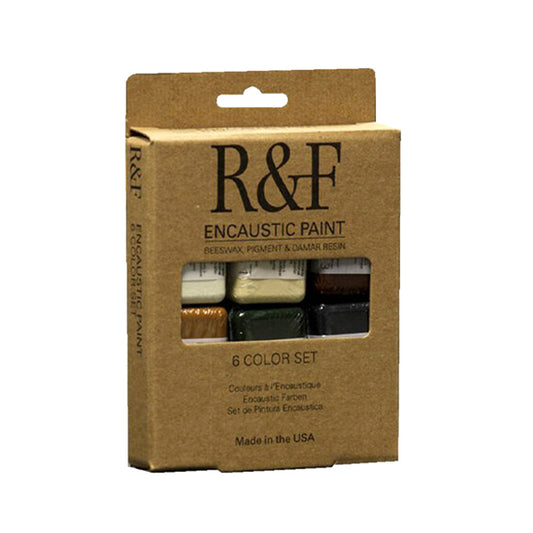 R&F Encaustic Earth Tones Set of 6 (Special Order)