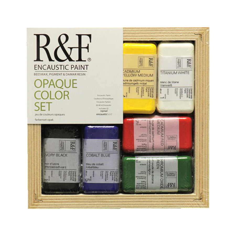 R&F Encaustic Opaque Color Set of 6 (Special Order)