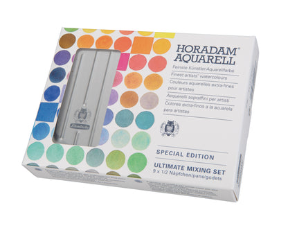 Schmincke HORADAM AQUARELL Ultimate Mixing Set of 9 x 1/2 pans While Quantities Last