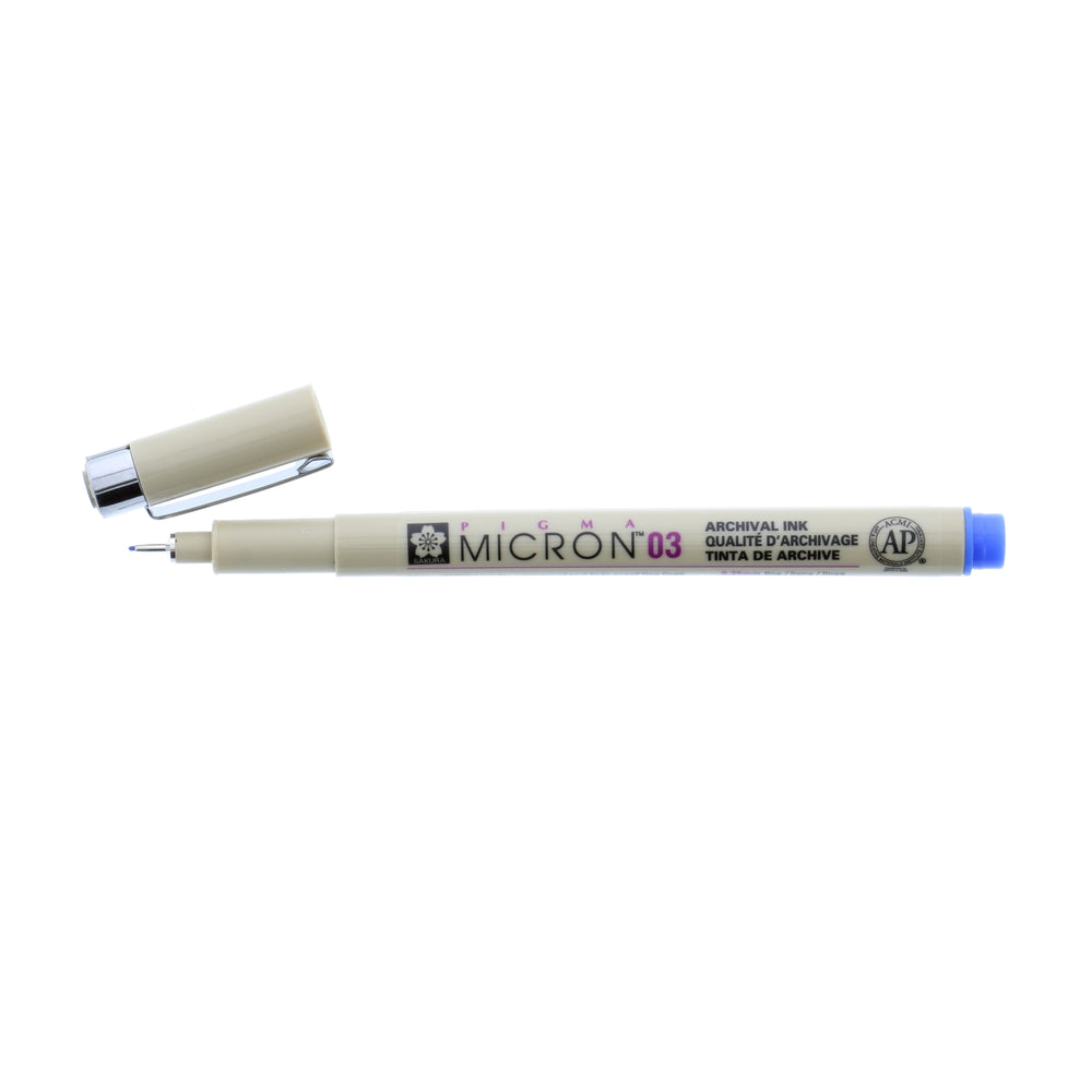 Sakura Pigma Micron Pens - Blue