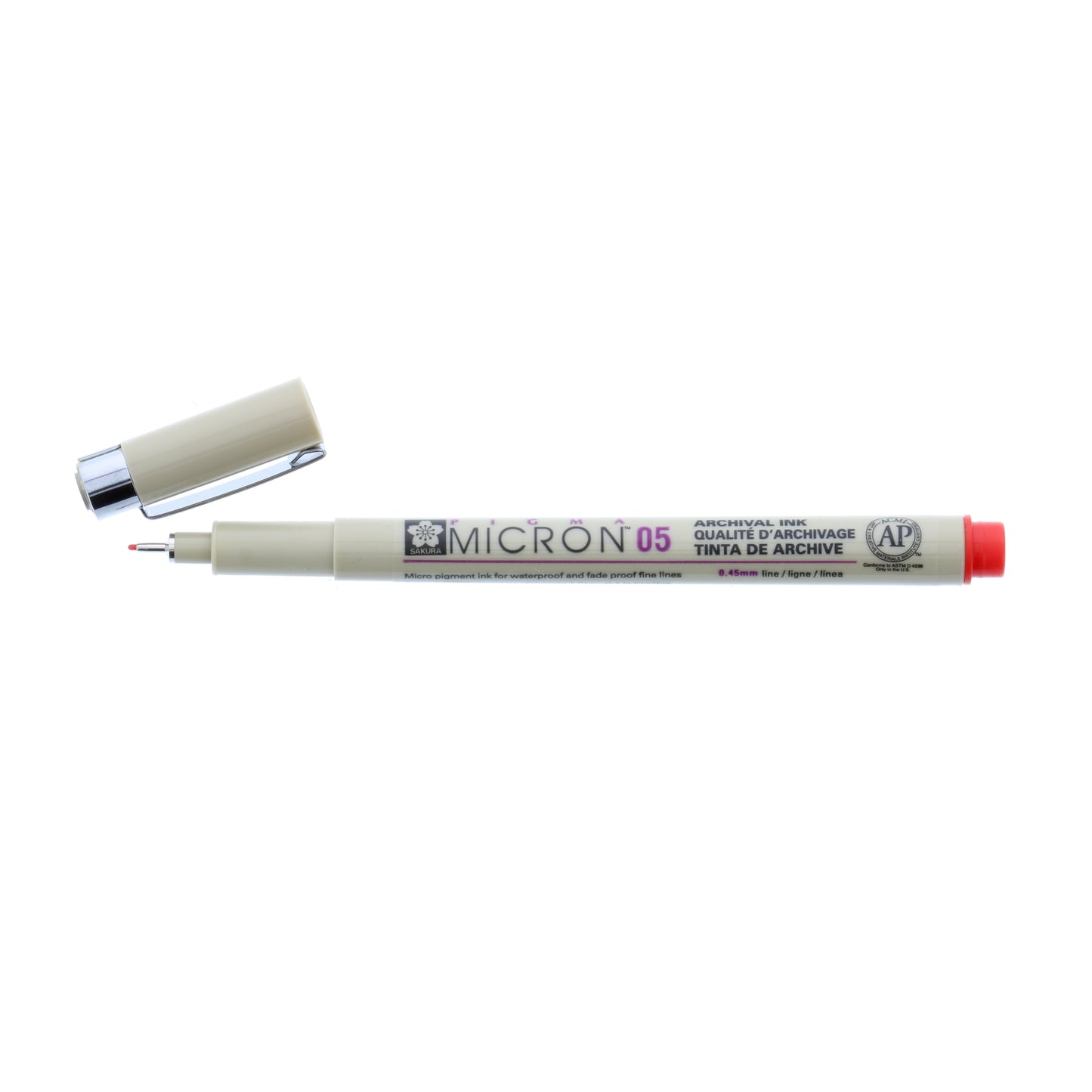 Sakura Pigma Micron Pens - Red