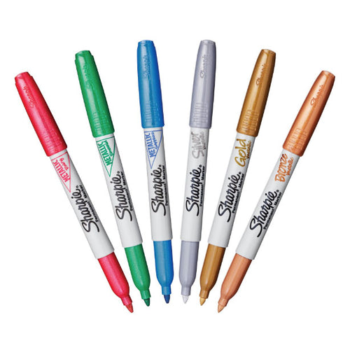 Sharpie Permanent Marker Set - Metallics - Set of 6 - Clearance
