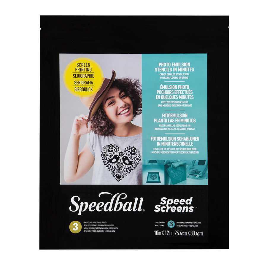 Speedball Speed Screens Pack of 3 - 10" x 12"