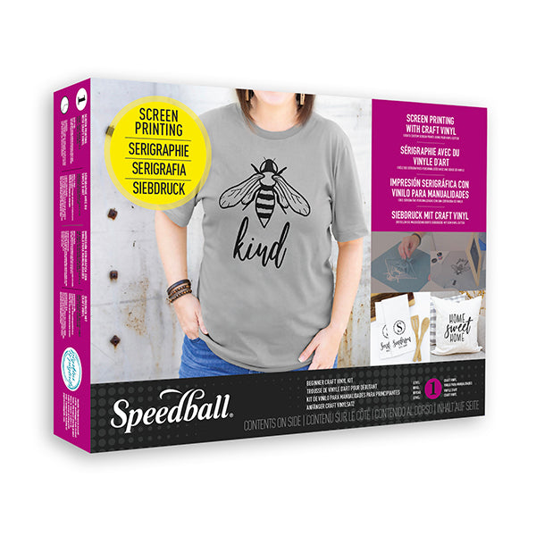 Speedball Beginner Screen Printing Craft Vinyl Kit