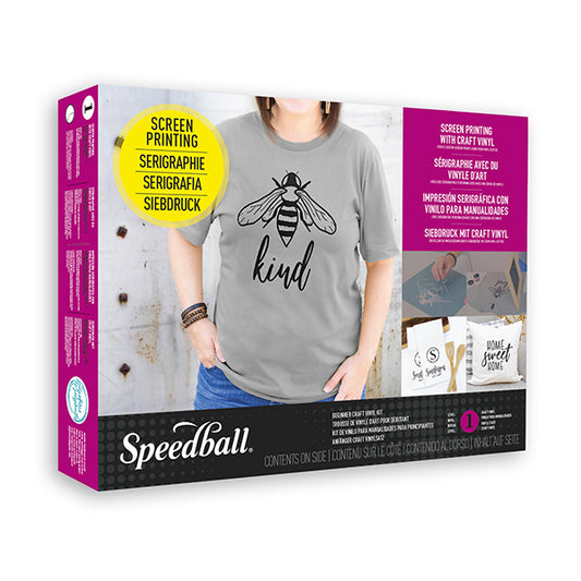 Speedball Beginner Screen Printing Craft Vinyl Kit