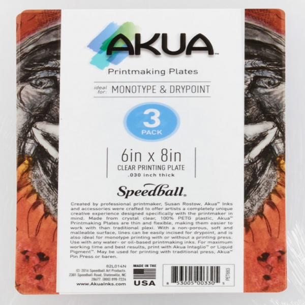 Akua Printmaking Plates - Packs of 3