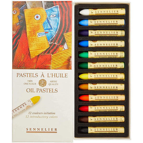 Sennelier Oil Pastel Set - Introductory Set of 12
