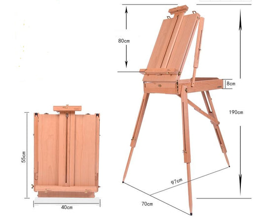Opus Garibaldi Sketchbox Easel - (Not to Be reordered)