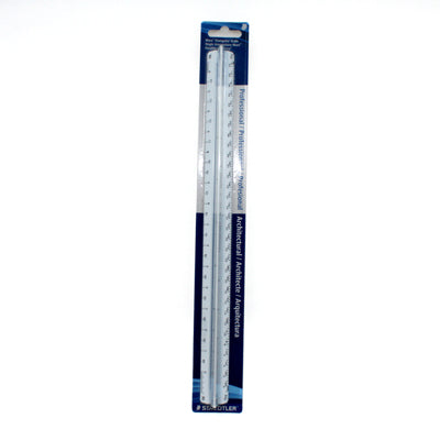 STAEDTLER Imperial Triangular Scales - 12"