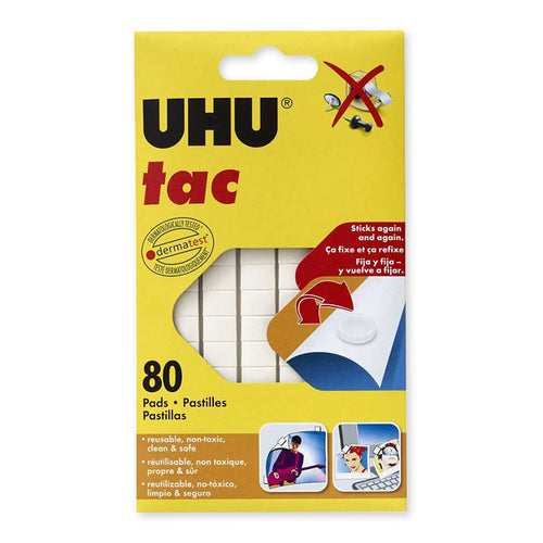 UHU Tac Pads - 80 CT - Clearance