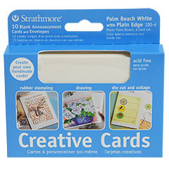 Strathmore Blank Palm Slim Pack of 10 - Clearance