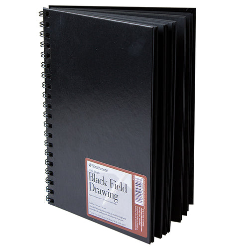 Strathmore 400 Series Black Field Sketchbook - 7" x 10"
