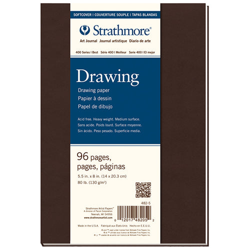 Strathmore 400 Series Drawing Softcover Art Journal 5.5" x 8.5"