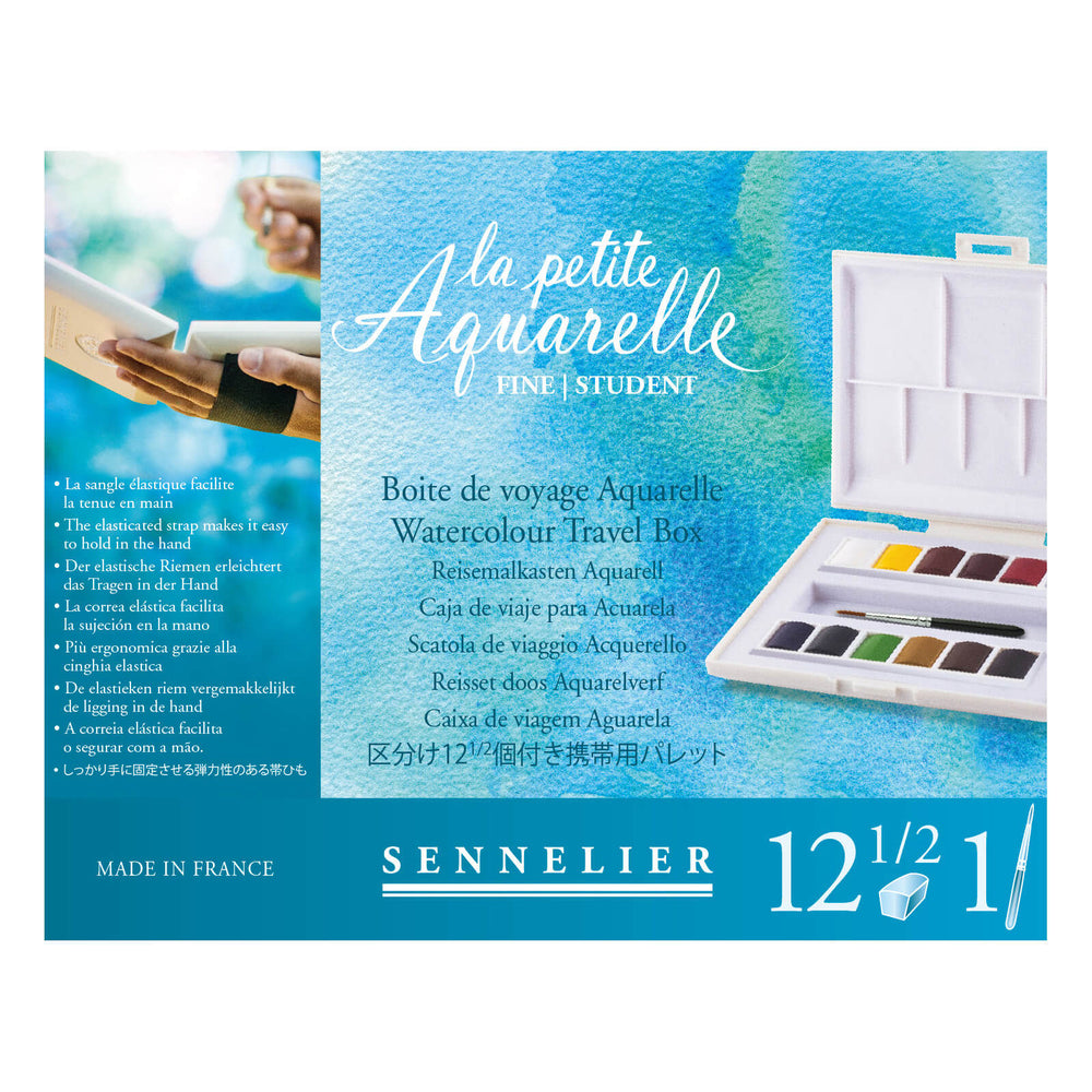 Sennelier La Petite Aquarelle Watercolor Set of 12