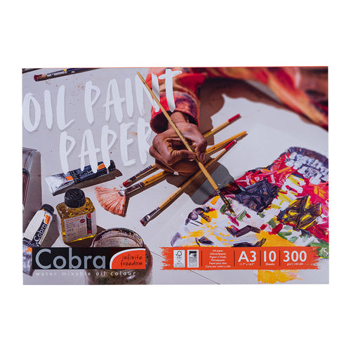 Cobra Oil Painting Paper Pads A4