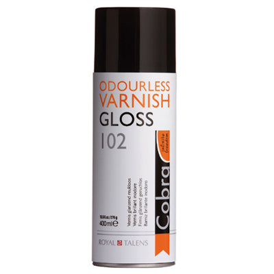 Cobra Odourless Painting Varnishes 400ml