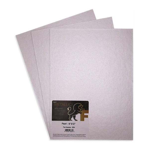 Fredrix Cut Edge Panel - Pearl - 9" x 12" - Clearance